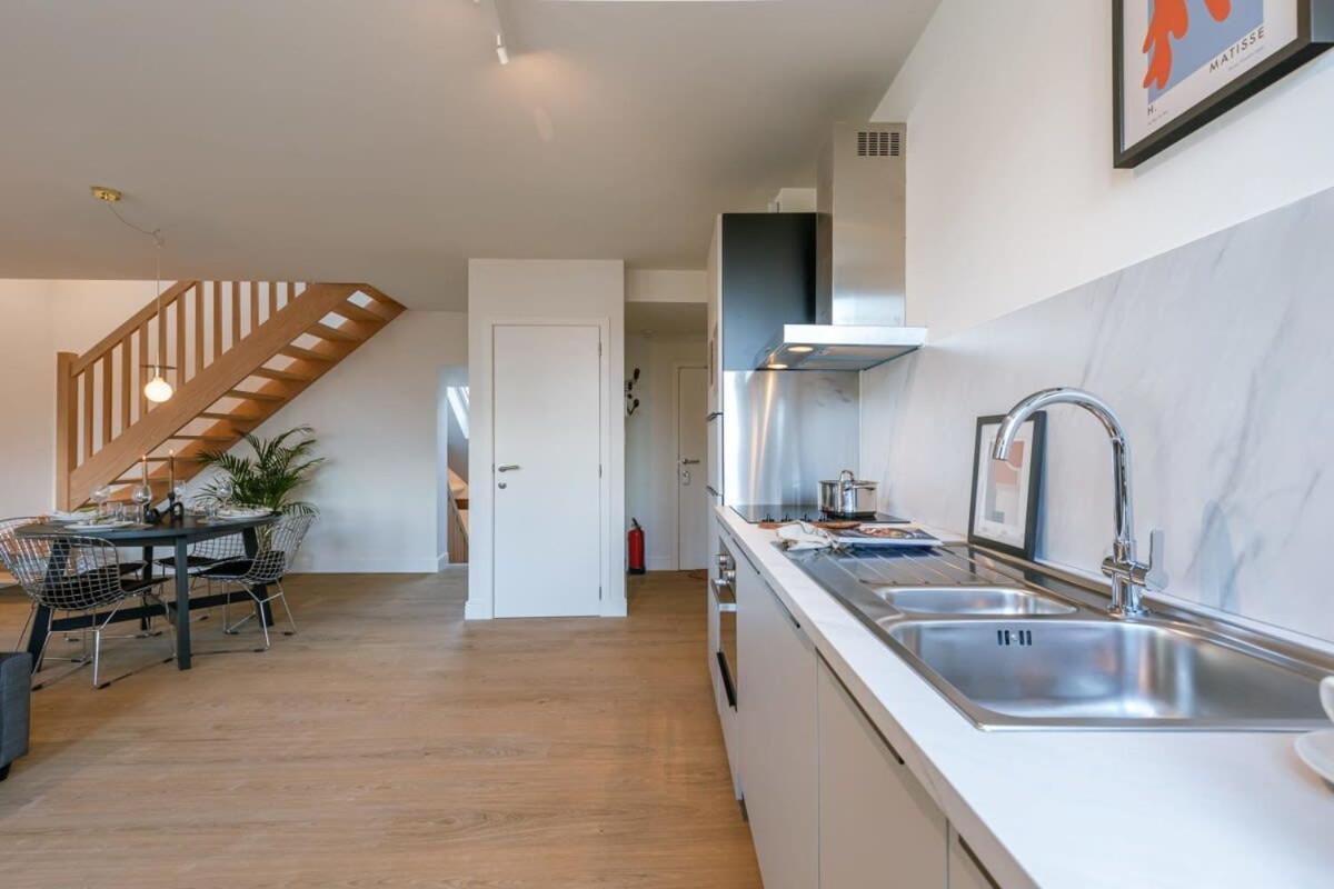 Huswell - Modern Apartment On Top Location In Antwerp Antuérpia Exterior foto